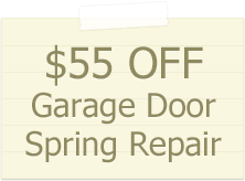 55$ off torsion spring replacement Addison TX